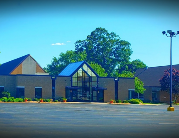 The exterior of the Prospect United Methodist Church